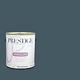 Prestige, Greens and Aquas 5 of 9, Interior Paint and Primer In One, 1-Gallon, Semi-Gloss, Jack of S