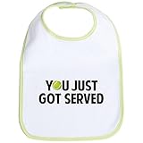 CafePress - You Just Got Served-Tennis - Bib by CafePress