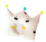 ange select ベビー ピロー 枕 赤ちゃん 新生児 クッション 絶壁 防止 (クラウン(イエロー))