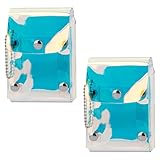 TOCCOOL リップスティックオーガナイザー ミニリップスティック財布ケース 旅行用口紅ポーチホルダー リップクリームキャリーケース 女性のための防水化粧品オーガナイザー (2個セット)