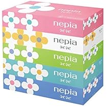 Amazon.co.jp: ネピア ネピネピ ティシュ 300枚（150組） 5個パック