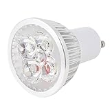 AC 85-265V GU10 4WパワーLEDスポットライトダウンライトグローブランプバルブ