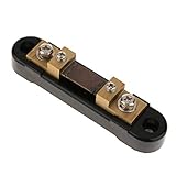 P Prettyia 電流計用　シャント抵抗器　100A 75mV　分流器　測定用　金属材