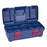 リングスター スーパーボックス長さ400mmの電動工具等収納 ブルーSR-445 【L443×W216×H160mm】