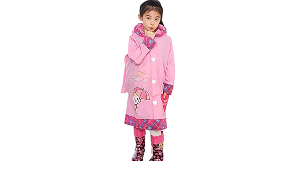 Amazon Hokibe レインコート児童 男女兼用 小学生 撥水加工 キッズ レインコート ランドセル 雨具 保育園 防水 子供 アウトドア ロング 女の子 男の子 コート レインウェア 雨具 レインウェア 通販