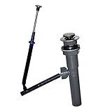 Danco EZ Connect Pop-up Plastic Lavatory Drain Brushed Nickel 10693X [並行輸入品]