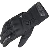 [コミネ] バイク用 AIRGELウィンターグローブ ブラック S GK-830 1275 春秋冬向け 防水 防寒 CE規格 ストレッチ素材 プロテクター カーボン