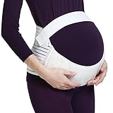 出産前後用妊婦帯、ワンタッチ 3D 腹帯 腰の負担を 軽減 簡単 装着、妊婦に強く支える (XL)