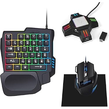 最終価格‼︎ゲーミングキーボード　マウス　マウスパッドまとめ売り(おまけ付き)♡ Amazon.co.jp 最新リリース: ゲーミングキーボード・マウスセット の