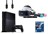 PlayStation VR Start Bundle 5 Items:VR Headset,Move Controller,PlayStation Camera Motion Sensor,Play