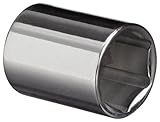 Martin M616 1/2 Type II Opening 1/4 Square Drive Socket 6 Points Standard 13/16 Overall Length Chrom