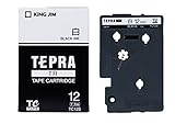 キングジム テープカートリッジ テプラTR 12mm TC12S 白