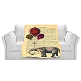 ブランケットウルトラソフトFuzzy 4サイズ！DIANOCHEデザインからby Madame MementoホームDecor Unique Designer芸術的スタイリッシュな寝室アイデアCouc
