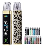 （ニューカラー）ユーウェル カリバーン G3 Pro Pod スターターキット ジースリー プロ ポッド System Kit 1000mAh 3ml 電子タバコ Vape ベイプ (Golden Leopard)
