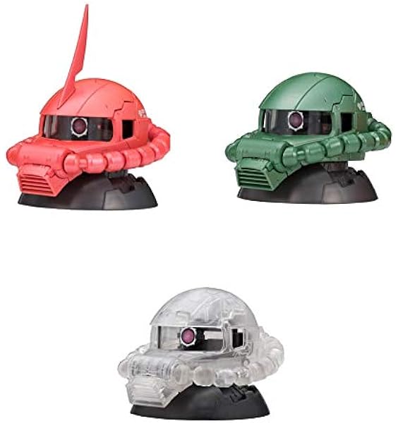 Amazon 機動戦士ガンダム Exceed Model Zakuhead 6 全3種セット フルコンプ プラモデル 通販