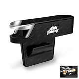 ジムニー 車用サイド収納ボックスシートポケットジムニー JB64 JB74 車用 シート隙間埋め シート 車席隙間ポケット 車用ドリンクホルダー 小物入れ付き 落下防止 (助手席用/1個,ブラック)