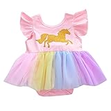Yiding DRESS ベビー・ガールズ US サイズ: 90cm カラー: ピンク