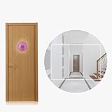 Giantree 音楽ドアベル、（ホワイト+ピンク）WIFIビデオワイヤレスピープルビューアカメラインターホンドアベル、Android用IOS