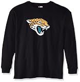NFLジャクソンビルジャガーズメンズ画面Thermal長袖Tシャツ、XLトール、ブラック