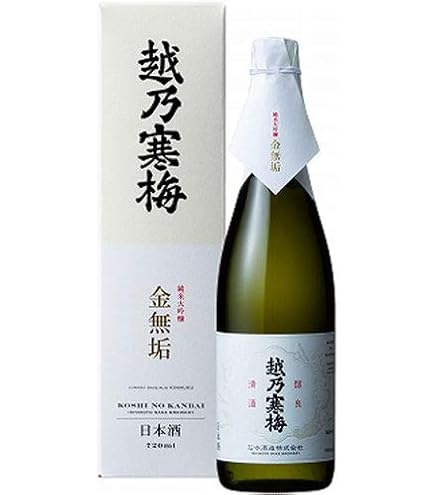 Amazon.co.jp: 越乃寒梅 金無垢 : 食品・飲料・お酒