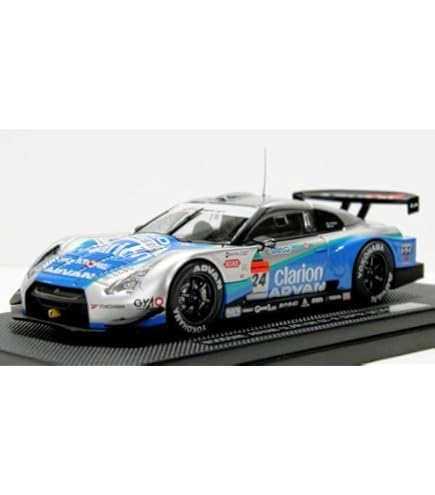 Amazon | エブロ 1/43 D'station ADVAN GT-R SUPER GT500 2015 Rd.4