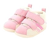 asics SUKUSUKU First スクスク ファースト コンフィFIRST MS II キッズシューズ スニーカー TUF113-0518 13 ベージュ/ピンク