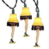 Kurt S. Adler, Inc. CS9141 Kurt Adler UL 10-Lights Christmas Story Leg Lamp Light Set