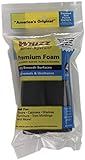 Work Tools International 54060 4-Inch Whizz Premium Foam Paint Roller Cover, Black, 2-Pack [並行輸入品]