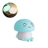PAWACA Night Light for Kids, Sensitive Baby Nursery LEDデスクランプwithソフトシリコンLampshape & USB充電式for Childr