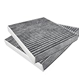 KIYOYO ダイハツ タント エアコンフィルター LA650s/LA660s LA600/LA610s L375/L385s ムーヴ LA150/LA160s LA100/LA110s L175/L185s ミラ LA350/LA360s LA300/LA310s L275/L285s ハイゼットカーゴ S321/S331s 脱臭 活性炭入り 交換用 フィルター