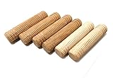 家具 建具 連結用 木製 ダボ (大（14×60mm）6本)