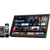 [東京Deco] 14V型 SmartTV スマートテレビ(Android TV) 液晶テレビ 地デジ内蔵 音声対応リモコン USBハードディスク録画 Googleアシスト搭載 (YouTube・primevideo・NETFLIX) Android11.0 3電源対応 壁掛け HDMI 2.4GHz/5.0GHz google グーグル クローム HDMI Bluetooth 型 V o000