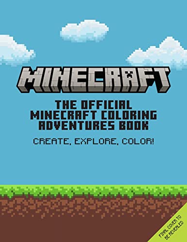 Amazon | The Official Minecraft Coloring Adventures Book: Create ...