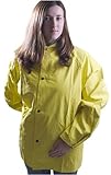 River City 611-800JHXL Concord 0.35 mm. Neoprene-Nylon- Jacket With Att Hood - Yellow