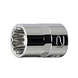 FLAG(フラッグ) 3/8"(9.5mm) ダイヤモンドカットソケット 12mm 永久保証 STRAIGHT/10-3712
