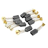 uxcell　カーボンブラシ　カーボン　メタル　10個入り　電気モーター　オートパワーオフ