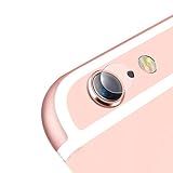 For Iphone 7 4.7インチ、oksaleはじくプロテクター、メッキ強化ガラス保護用カメラレンズハードフィルム 1 PC ホワイト LE