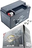 メガパワー バイク バッテリー MTX7A-BS 密閉式 メンテナンスフリー (YTX7A-BS/GTX7A-BS/FTX7A-BS/DTX7A-BS/KTX7A-BS/CTX7A-BS/STX7A-BS/BTX7A-BS/OTX7A-BS/PTX7A-BS/BGX7A-BS/BMX7A-BS 互換)