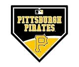 Pittsburgh Pirates MLB 9.25 " x9.25 "ホームプレートStreet Sign