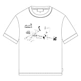 アブガルシア(Abu Garcia) コラボデザイン バグオフ アブガルシア ショートスリーブTシャツ Cardinal 3 ホワイト XLサイズ