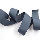 （かばん用）内巻きテープ・グログランテープ22mm巾 5m巻き グレー C/#578×20セット（合計１００M）