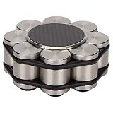 レコードウェイトスタビライザー、ディスクスタビライザーターンテーブルビニールレコードプレーヤー用ウェイトスタビライザー、LPディスクスタビライザーターンテーブルレベルスタビライザー