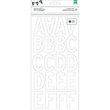 DIY Shop 2 Alpha Stickers-Subway/White (並行輸入品)