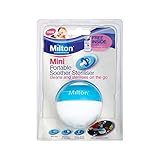 おしゃぶり滅菌器の青 (Milton) (x 6) - Milton Soother Steriliser Blue (Pack of 6) [並行輸入品]