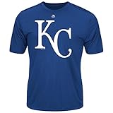 MLBメンズ合成公式ロゴTシャツ( XXL , Kansas City Royals )