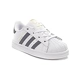 (アディダス) adidas 靴・シューズ キッズスニーカー Toddler adidas Superstar Athletic Shoe White/Gray ホワイト/グレー US 7 (14.5