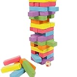 Outflower 積み木 木製 知育 人気 パズル 幾何認知 可愛い 知育玩具 子供 幼稚園 小学生 おもちゃ 教育玩具 早期開発 贈り物 誕生日プレゼント 知恵おもちゃ 48個