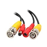 uxcell CCTVカメラBNCケーブル BNCオス ブラック BNCコネクタ 1個入り