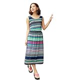 Wunes(TM)?新しい到着ミッドカーフOネックカジュアルなマタニティドレスかわいいファッション妊娠中の女性のサンドレス3色使用可能