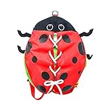 shopparadise 迷子防止リュック　迷子防止ひも付き　ベビー用リュックバッグ　可愛いカブトムシ　ハーネス付き　散歩/遠足/旅行/通園/通学バッグ　男の子　女の子　子供プレゼント　入学祝い　